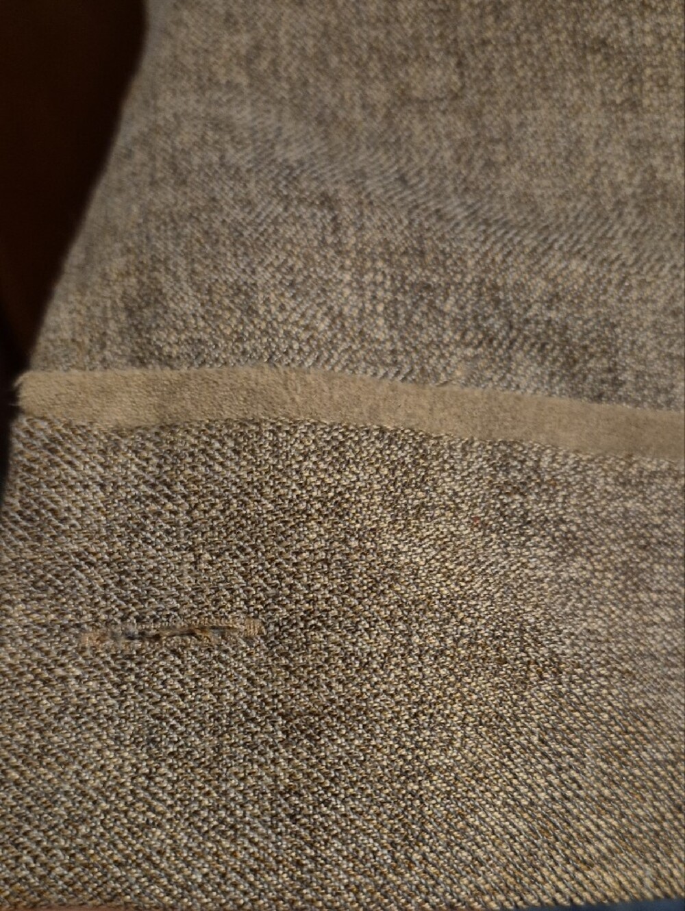 Norton McNaughton Tan Button-Up Jacket with Contrast Collar - Picture 5 of 10